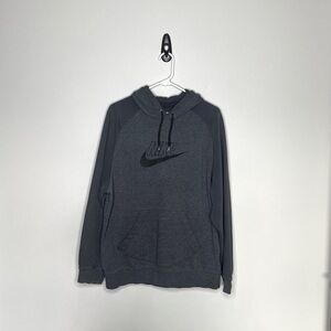 Vintage Y2K Nike Hooded Sweatshirt Center Swoosh